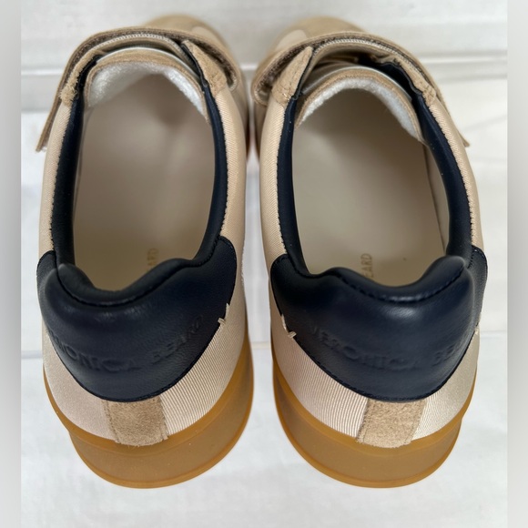 Veronica Beard Reagan Triple Grip Sneaker, Sand/Eclipse, Women’s 9.5, NIB - Picture 5 of 10